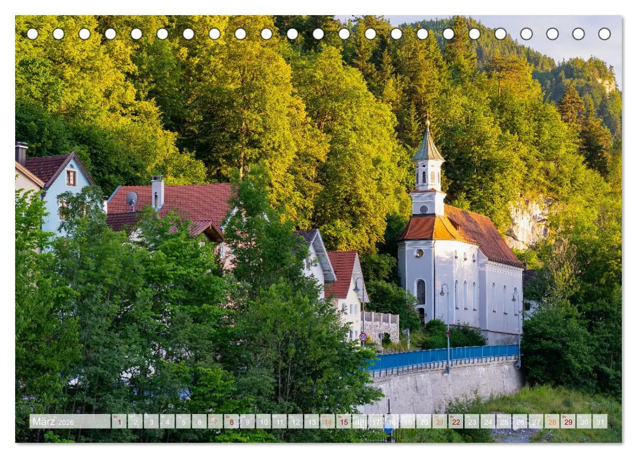 Bild: 9783457623916 | Füssen Impressionen (Tischkalender 2026 DIN A5 quer), CALVENDO...