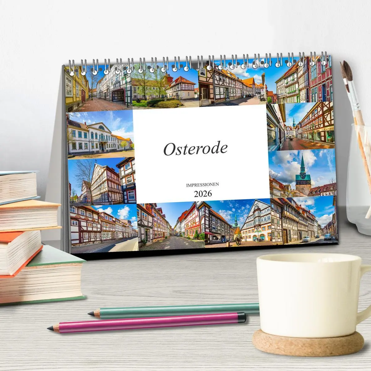 Bild: 9783457793916 | Osterode Impressionen (Tischkalender 2026 DIN A5 quer), CALVENDO...