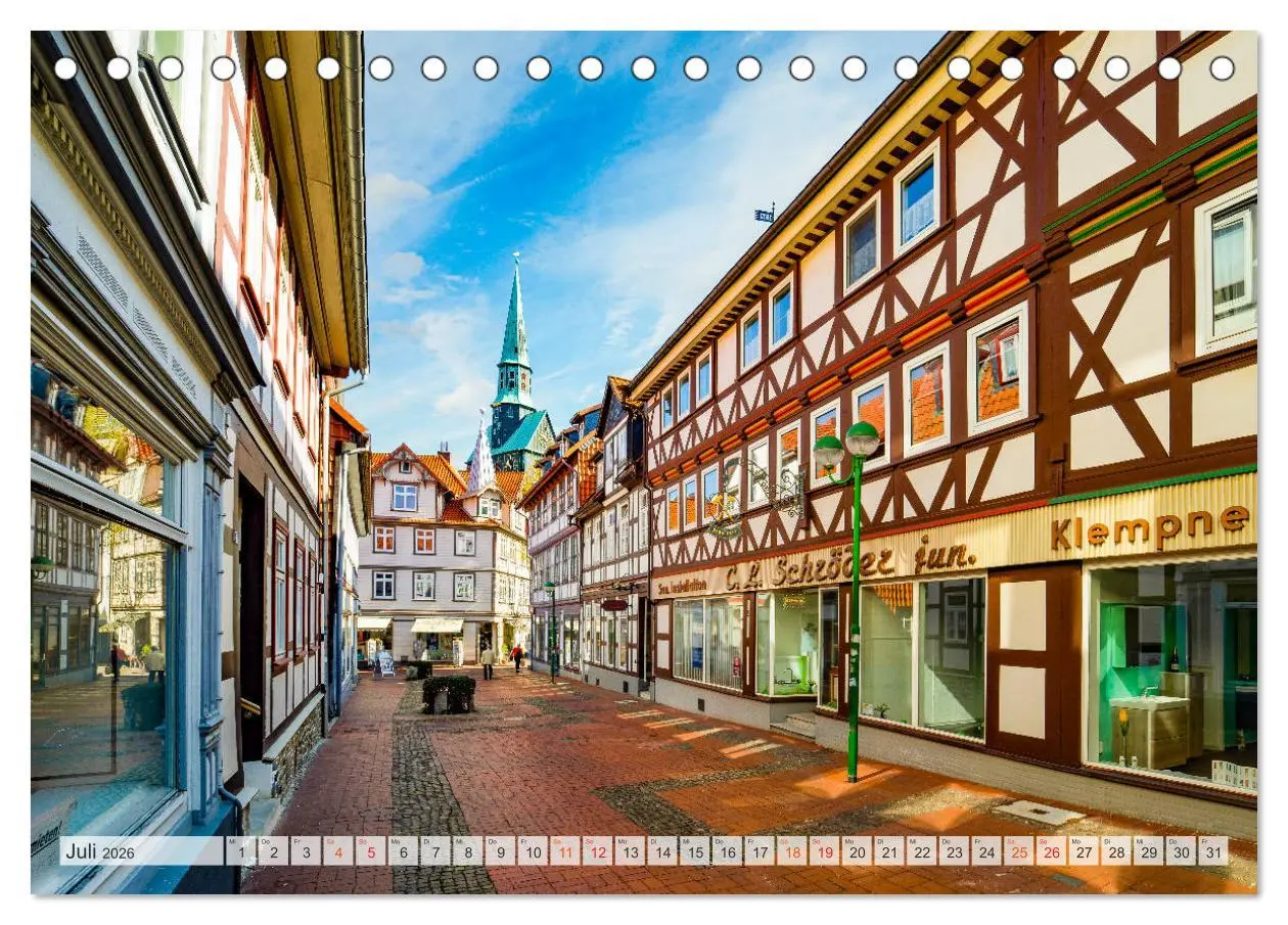 Bild: 9783457793916 | Osterode Impressionen (Tischkalender 2026 DIN A5 quer), CALVENDO...