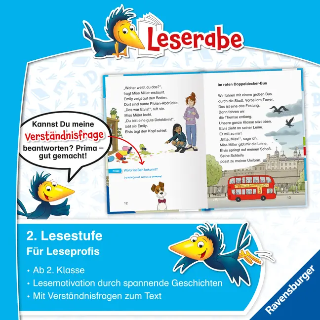 Bild: 9783473463916 | Leserabe 2. Lesestufe - Auf heißer Spur - Die Detektive von London