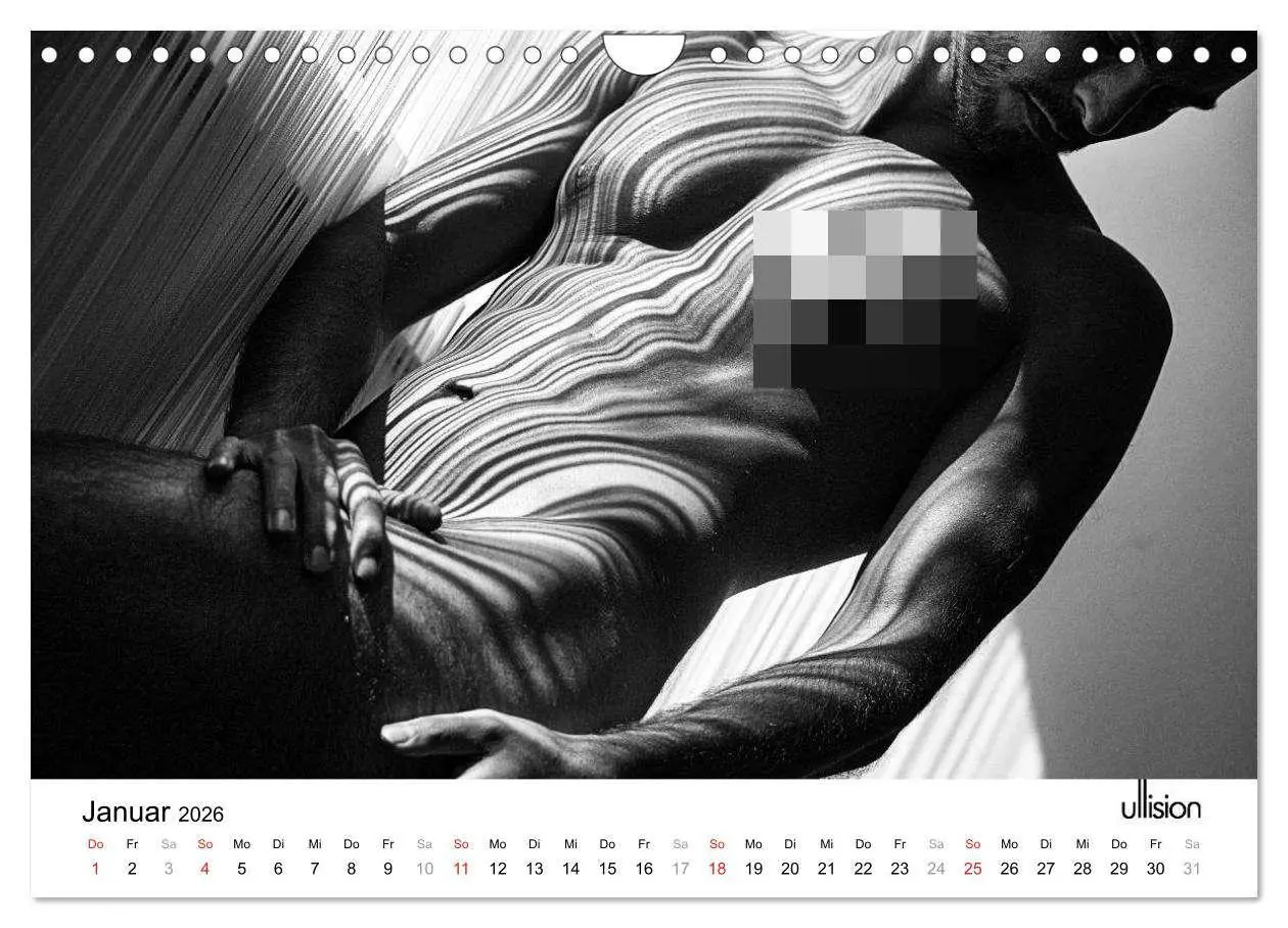 Bild: 9783516023916 | Männer AKT Art (Wandkalender 2026 DIN A4 quer), CALVENDO...