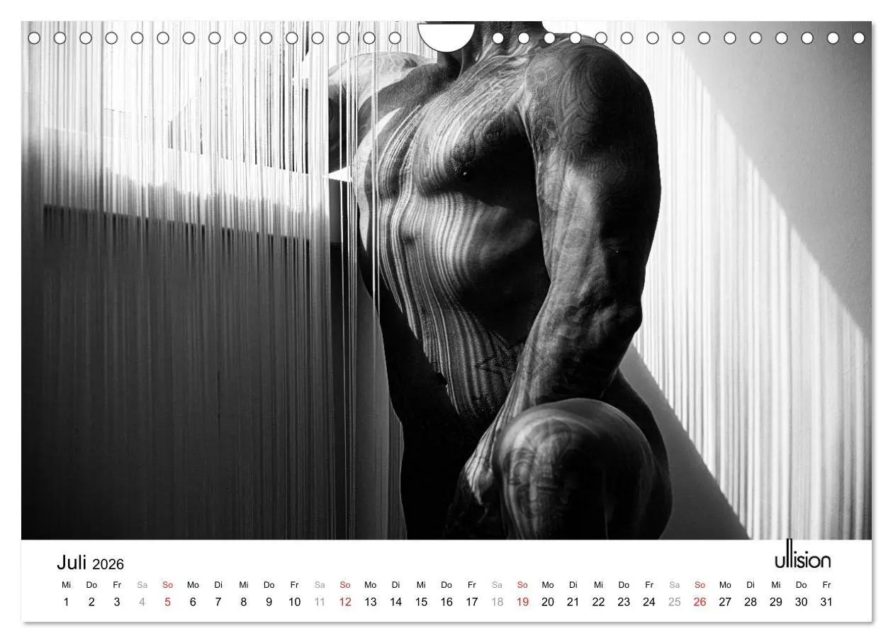 Bild: 9783516023916 | Männer AKT Art (Wandkalender 2026 DIN A4 quer), CALVENDO...