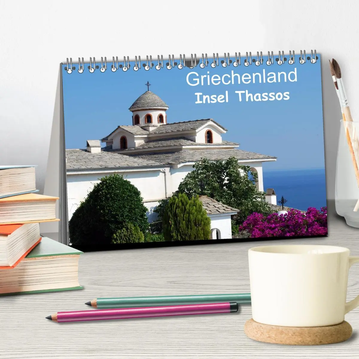 Bild: 9783516193916 | Griechenland - Insel Thassos (Tischkalender 2026 DIN A5 quer),...