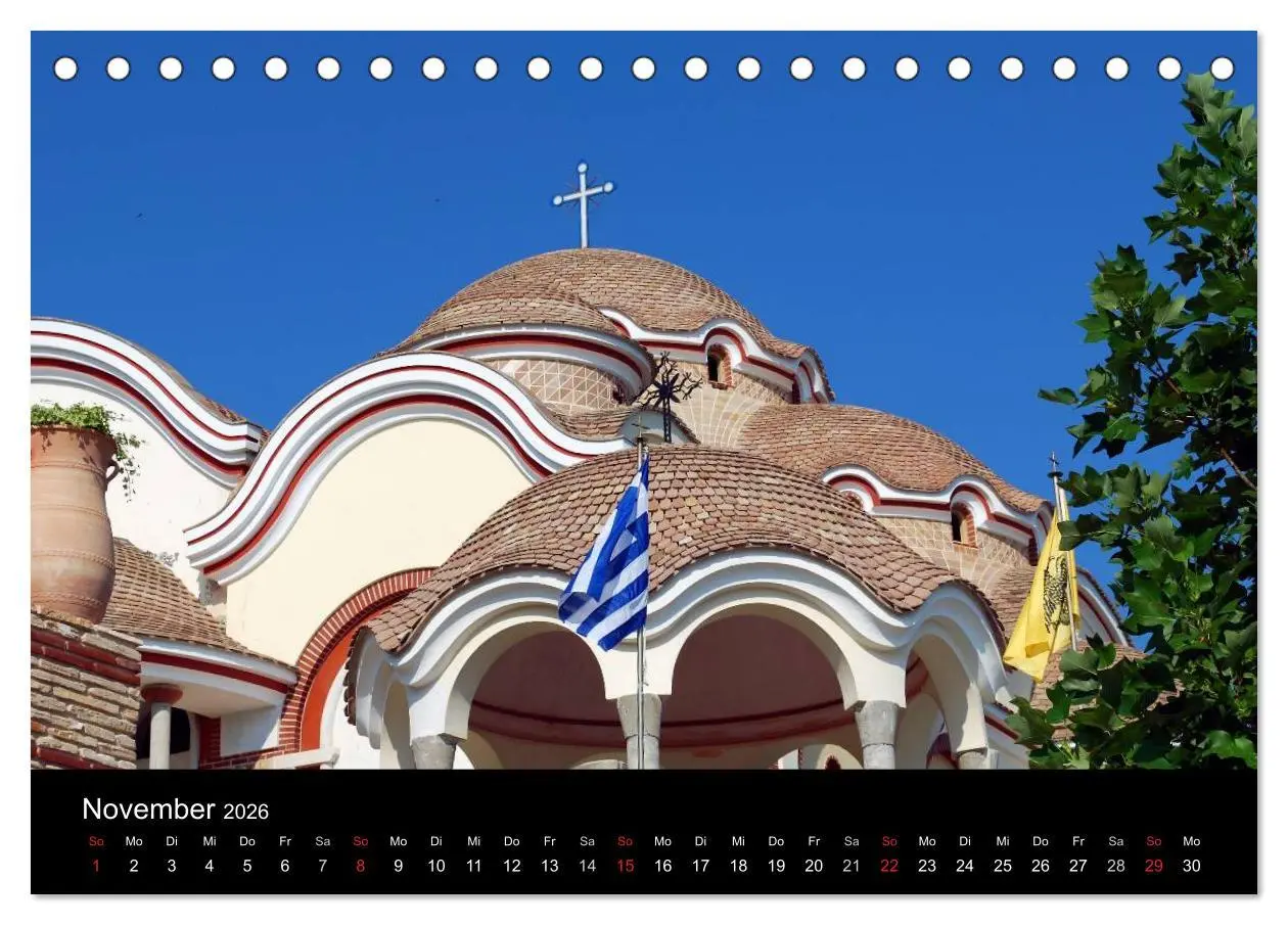 Bild: 9783516193916 | Griechenland - Insel Thassos (Tischkalender 2026 DIN A5 quer),...