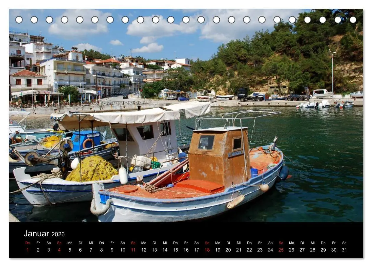 Bild: 9783516193916 | Griechenland - Insel Thassos (Tischkalender 2026 DIN A5 quer),...
