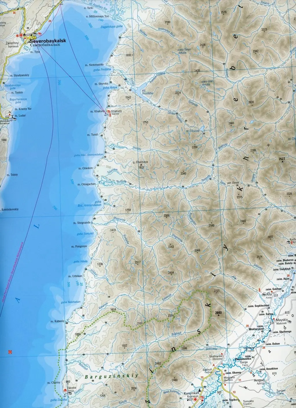 Bild: 9783831773916 | Reise Know-How Landkarte Baikalsee / Lake Baikal 1:550.000 | Rump