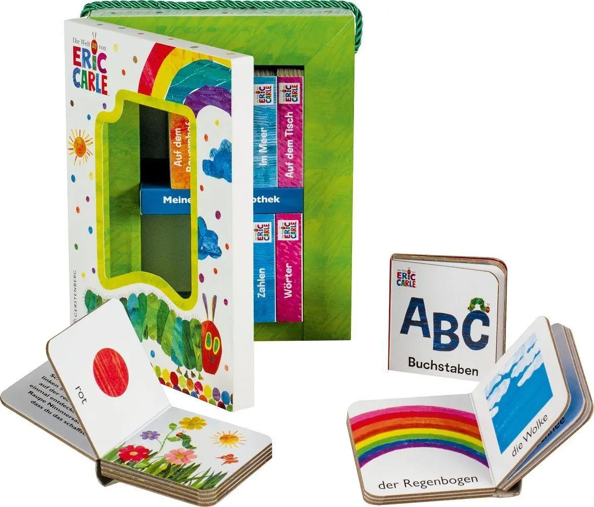 Bild: 9783836963916 | Die kleine Raupe Nimmersatt - Meine bunte Bibliothek | Eric Carle