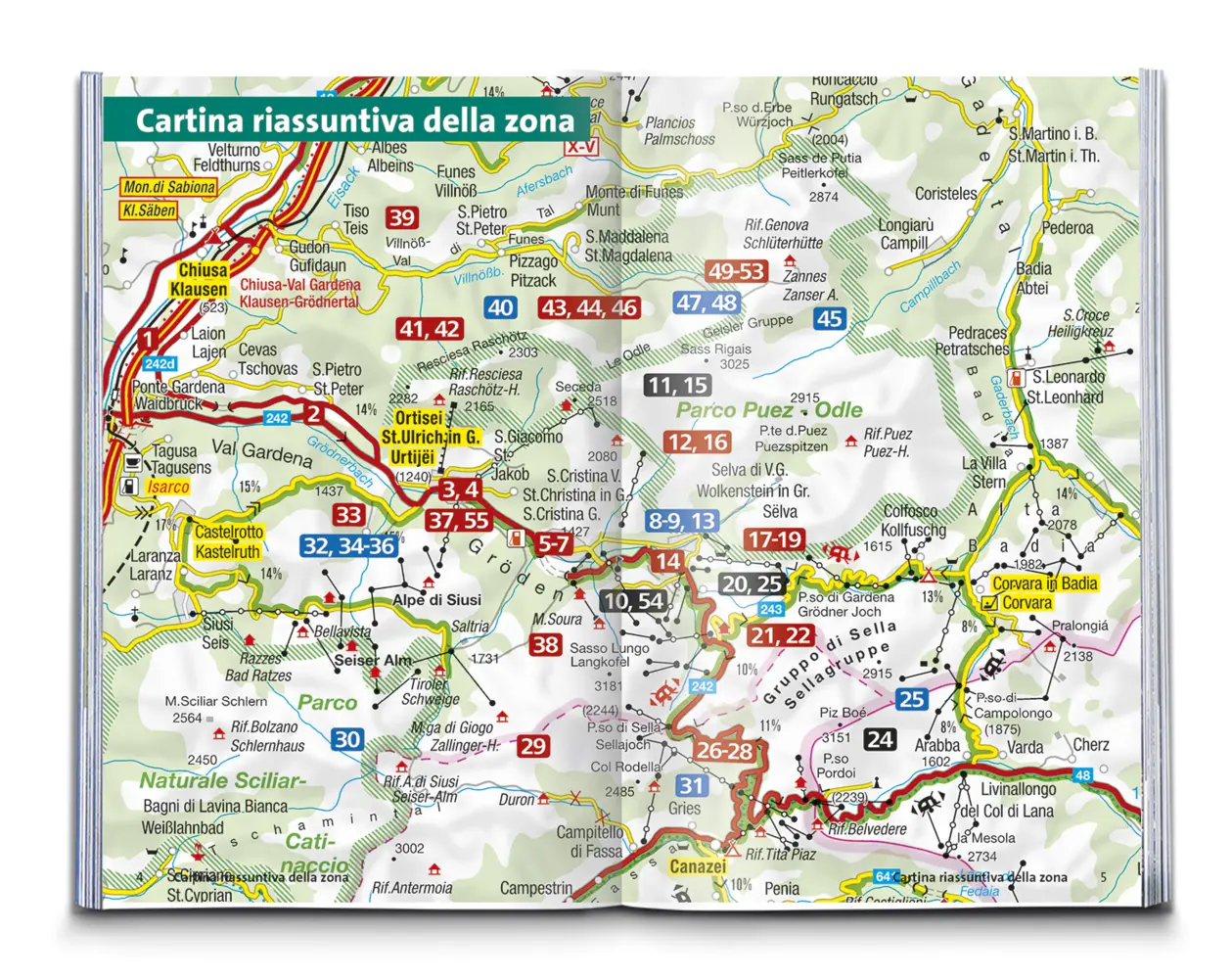 Bild: 9783991543916 | KOMPASS guida escursionistica Val Gardena, Val di Funes, Alpe di...