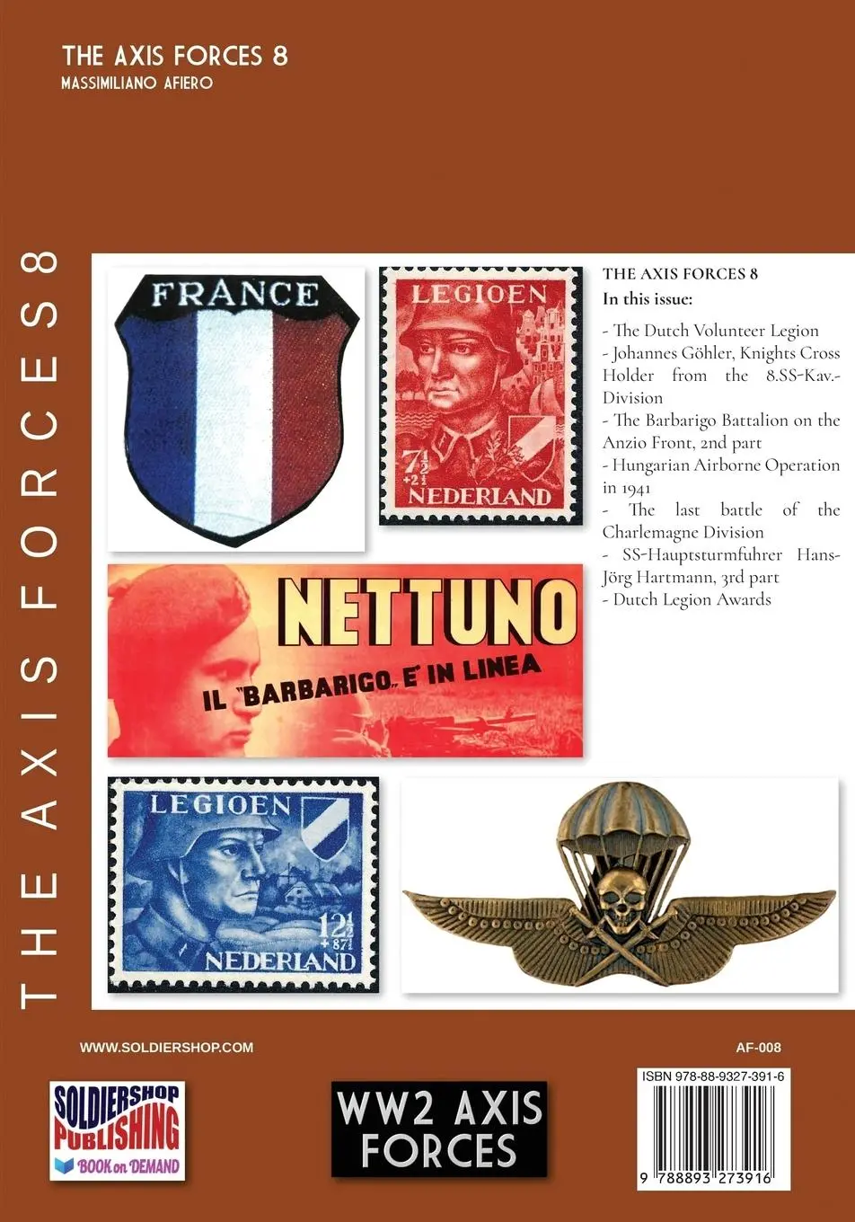 Rückseite: 9788893273916 | The Axis Forcese 8 | Massimiliano Afiero | Taschenbuch | Englisch