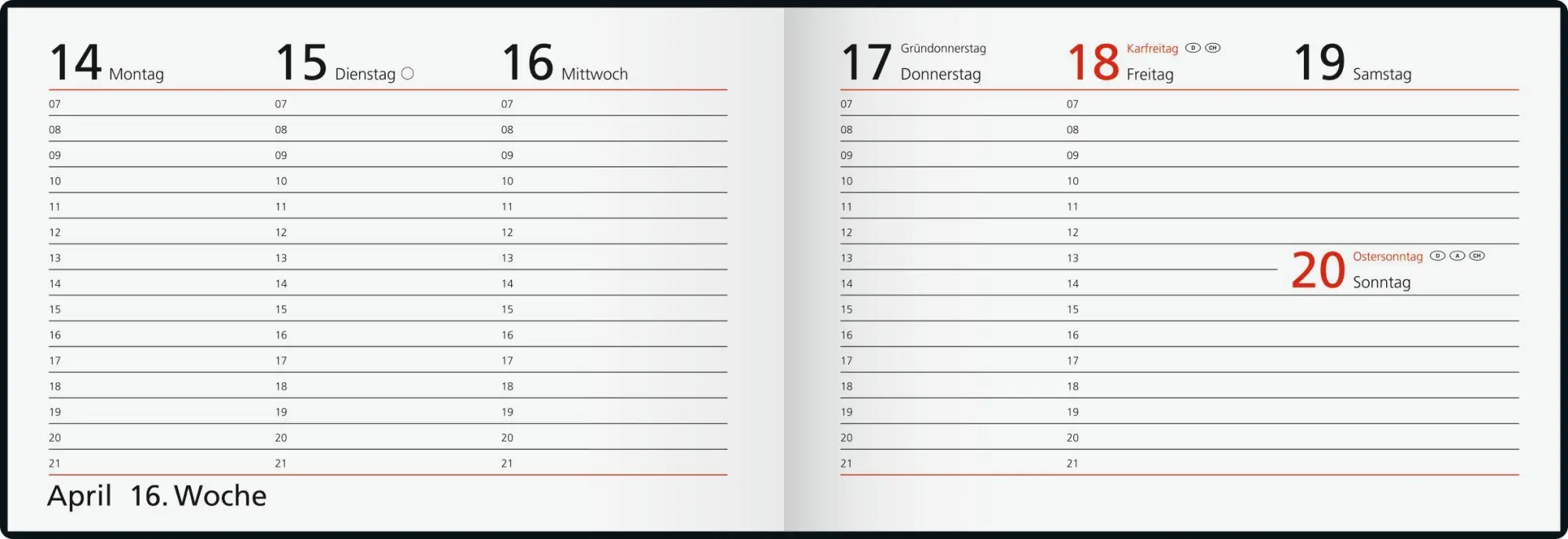 Bild: 4003273794016 | rido/idé 7017507017 Taschenkalender Mod. Septimus 2027 "Mountain"...