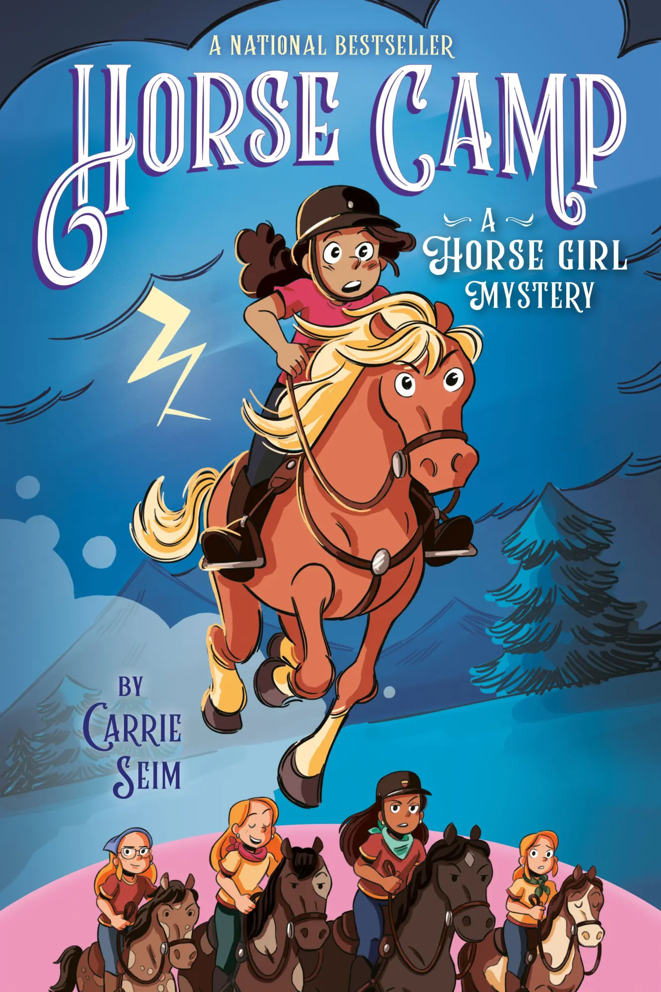 Cover: 9780593754016 | Horse Camp | A Horse Girl Mystery | Carrie Seim | Taschenbuch | 2026
