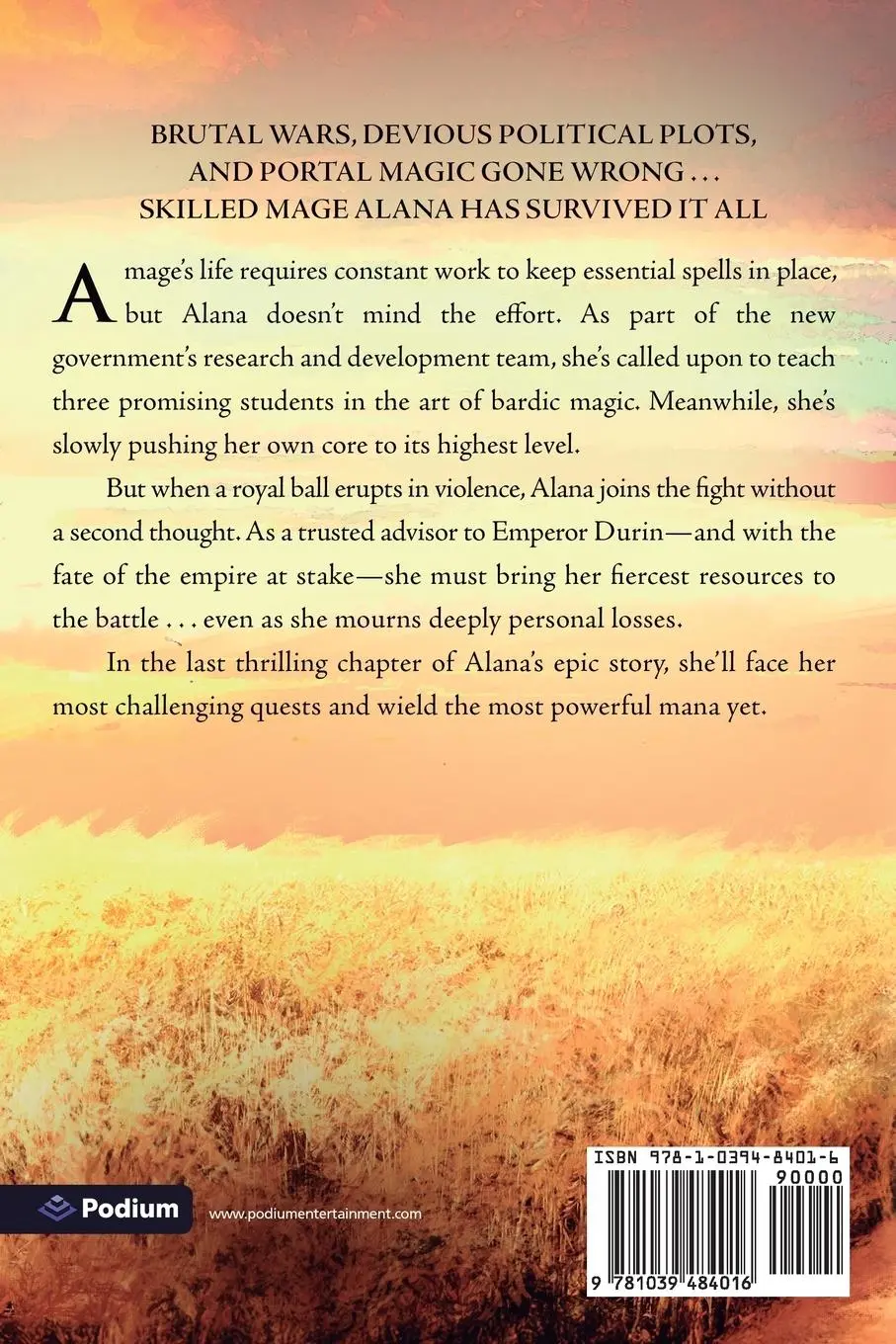 Rückseite: 9781039484016 | Melody of Mana 6 | A Progression Fantasy | Wandering Agent | Buch