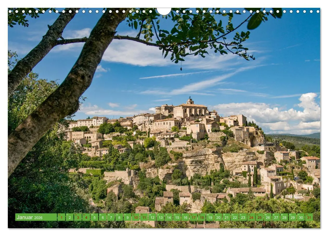 Bild: 9783457514016 | Dörfer in der Provence (Wandkalender 2026 DIN A3 quer), CALVENDO...