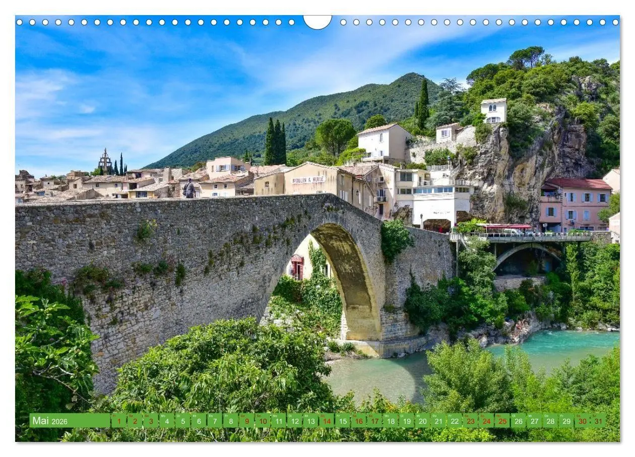 Bild: 9783457514016 | Dörfer in der Provence (Wandkalender 2026 DIN A3 quer), CALVENDO...
