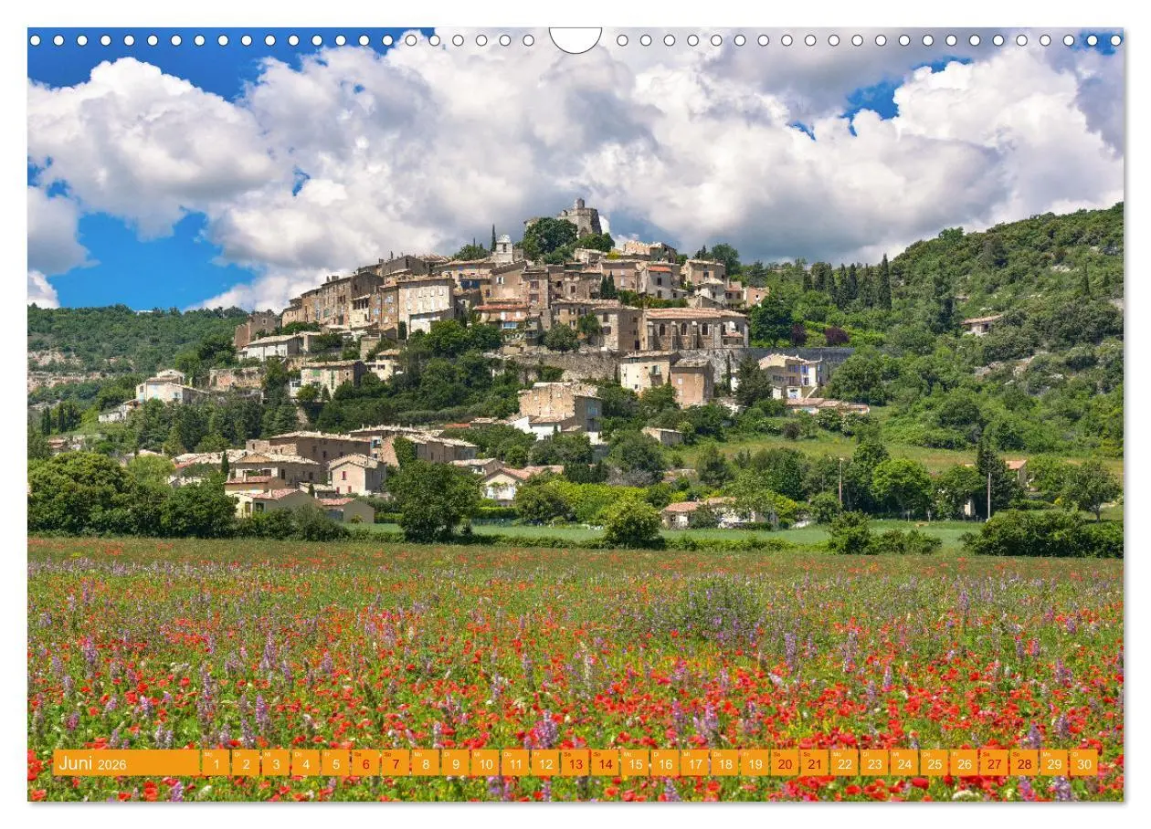 Bild: 9783457514016 | Dörfer in der Provence (Wandkalender 2026 DIN A3 quer), CALVENDO...