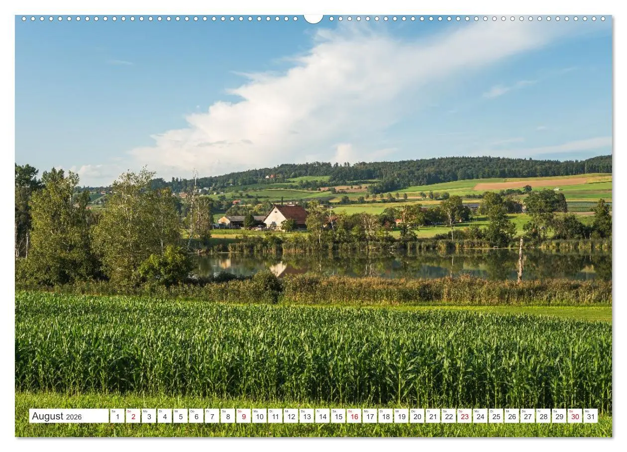 Bild: 9783457994016 | Kanton Thurgau (Wandkalender 2026 DIN A2 quer), CALVENDO...