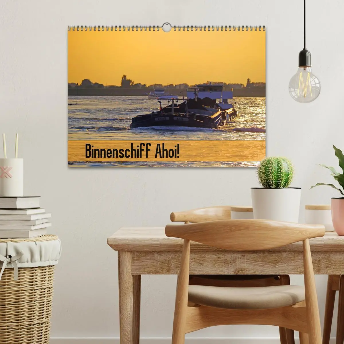 Bild: 9783516224016 | Binnenschiff Ahoi! (Wandkalender 2026 DIN A3 quer), CALVENDO...