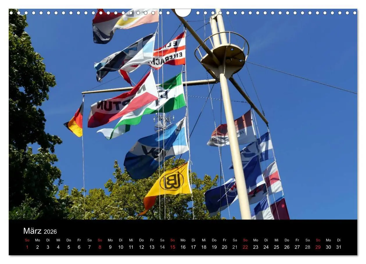 Bild: 9783516224016 | Binnenschiff Ahoi! (Wandkalender 2026 DIN A3 quer), CALVENDO...