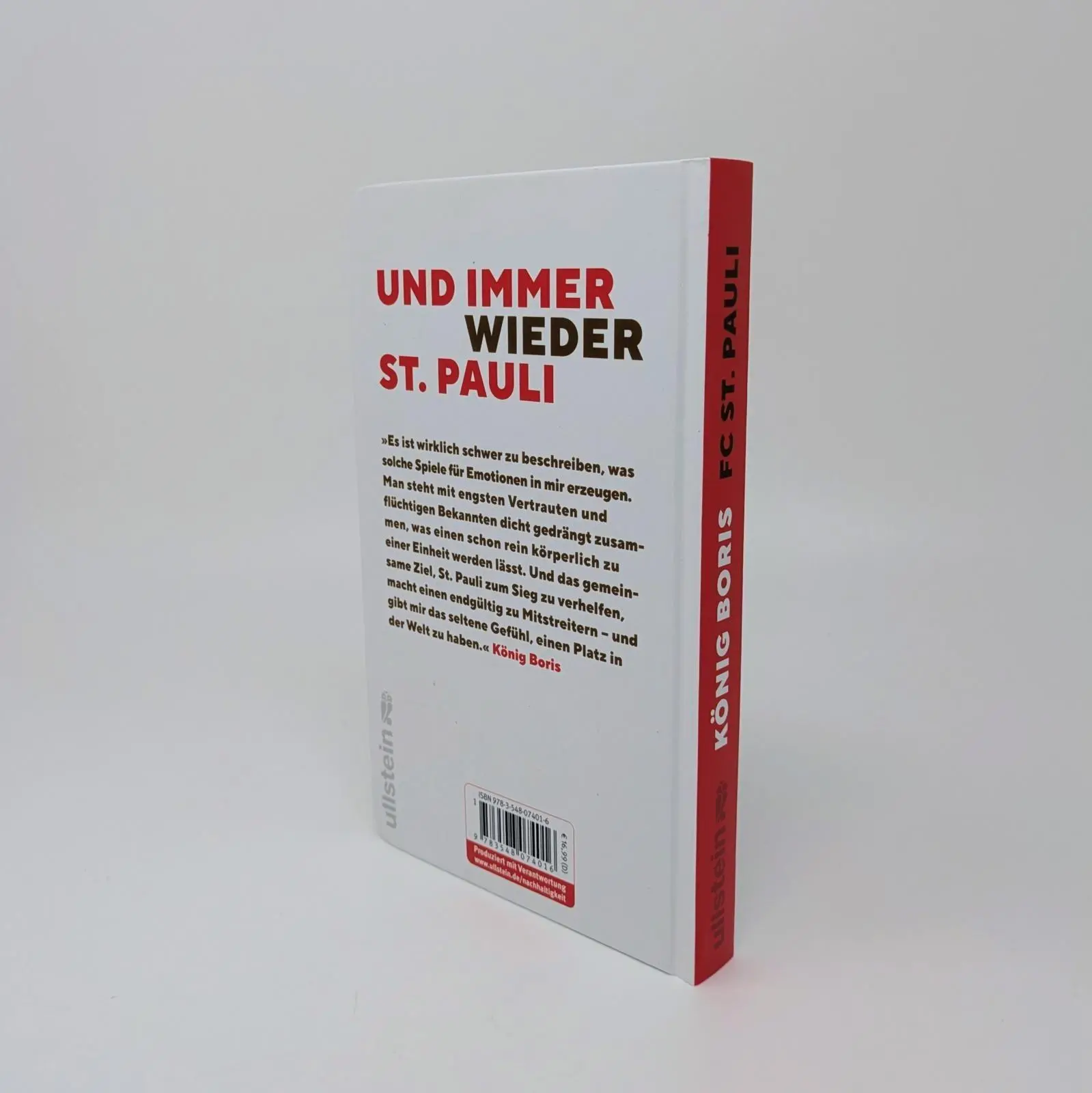 Bild: 9783548074016 | FC St. Pauli | "König Boris" Lauterbach | Buch | 192 S. | Deutsch
