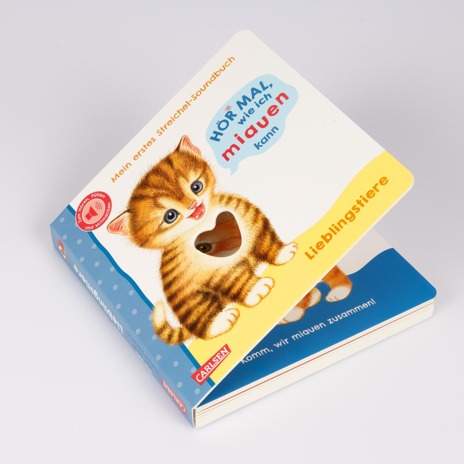 Bild: 9783551254016 | Hör mal, wie ich miauen kann (Mein erstes Streichel-Soundbuch 2)