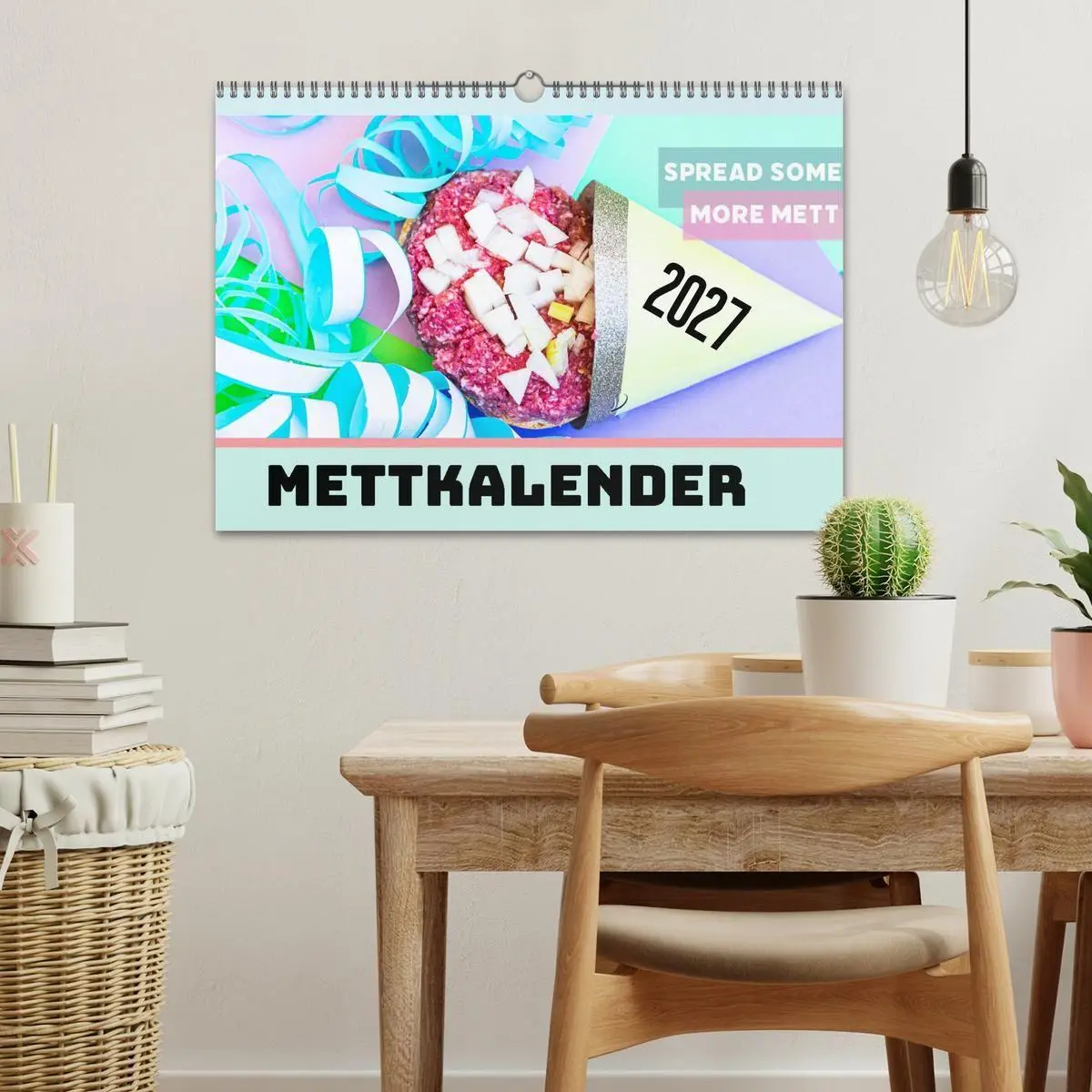 Bild: 9783569484016 | Mettkalender - Spread some more Mett (Wandkalender 2027 DIN A3...