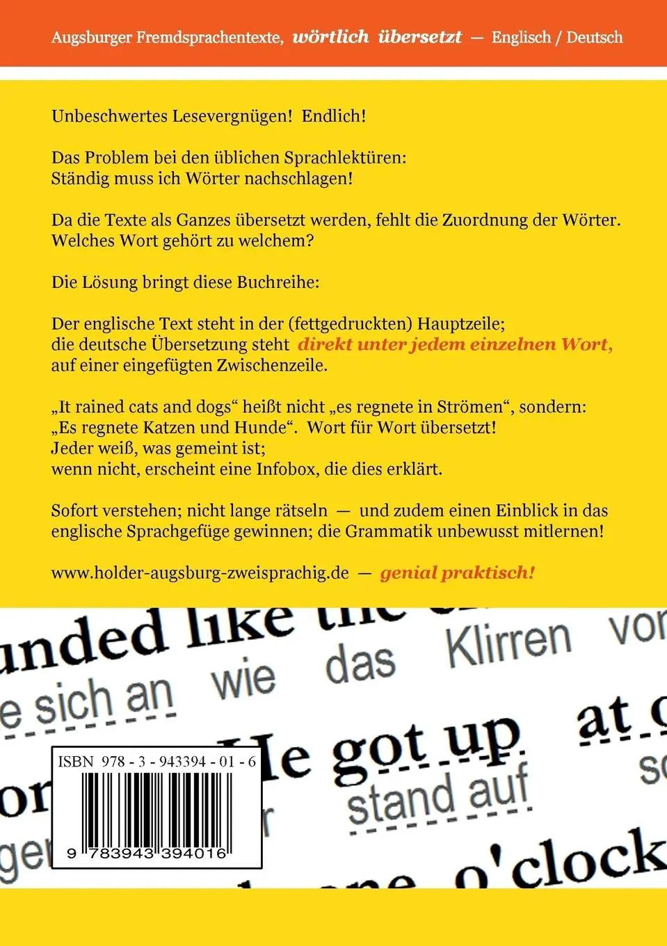 Rückseite: 9783943394016 | The Canterville Ghost - Das Gespenst von Canterville | Oscar Wilde