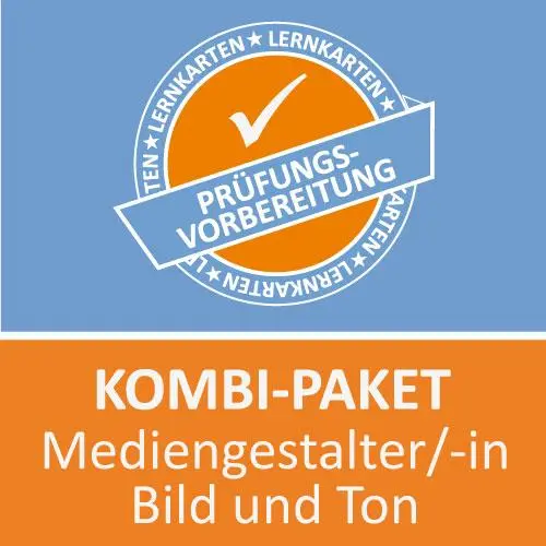Cover: 9783961594016 | AzubiShop24.de Kombi-Paket Lernkarten Mediengestalter /in Bild und Ton