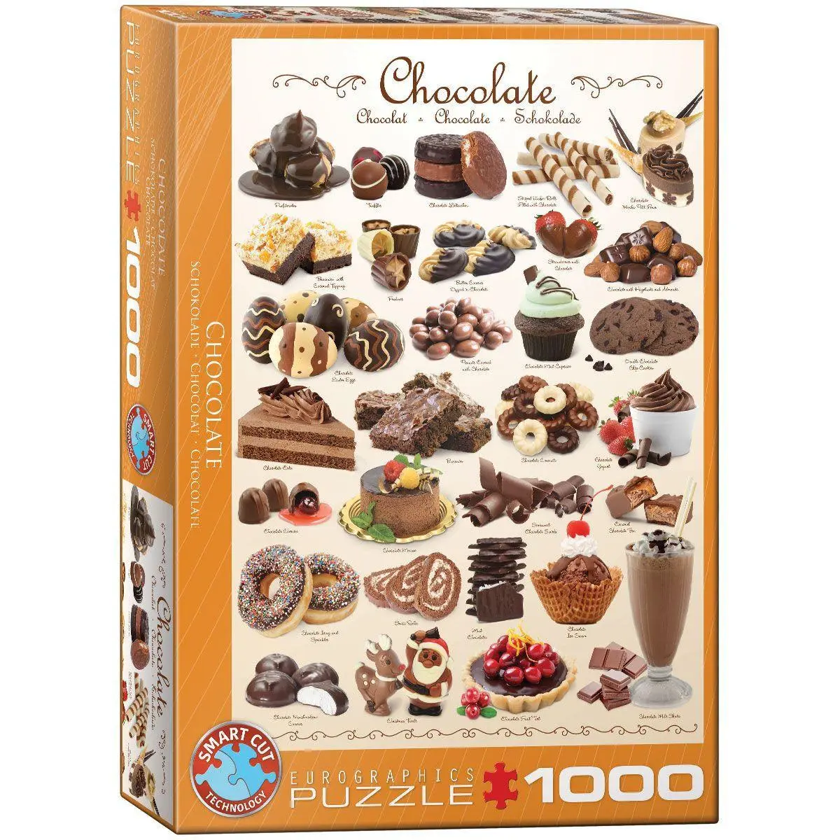 Cover: 628136604116 | Schokolade 1000 Teile | Spiel | 6000-0411 | Deutsch | 2021