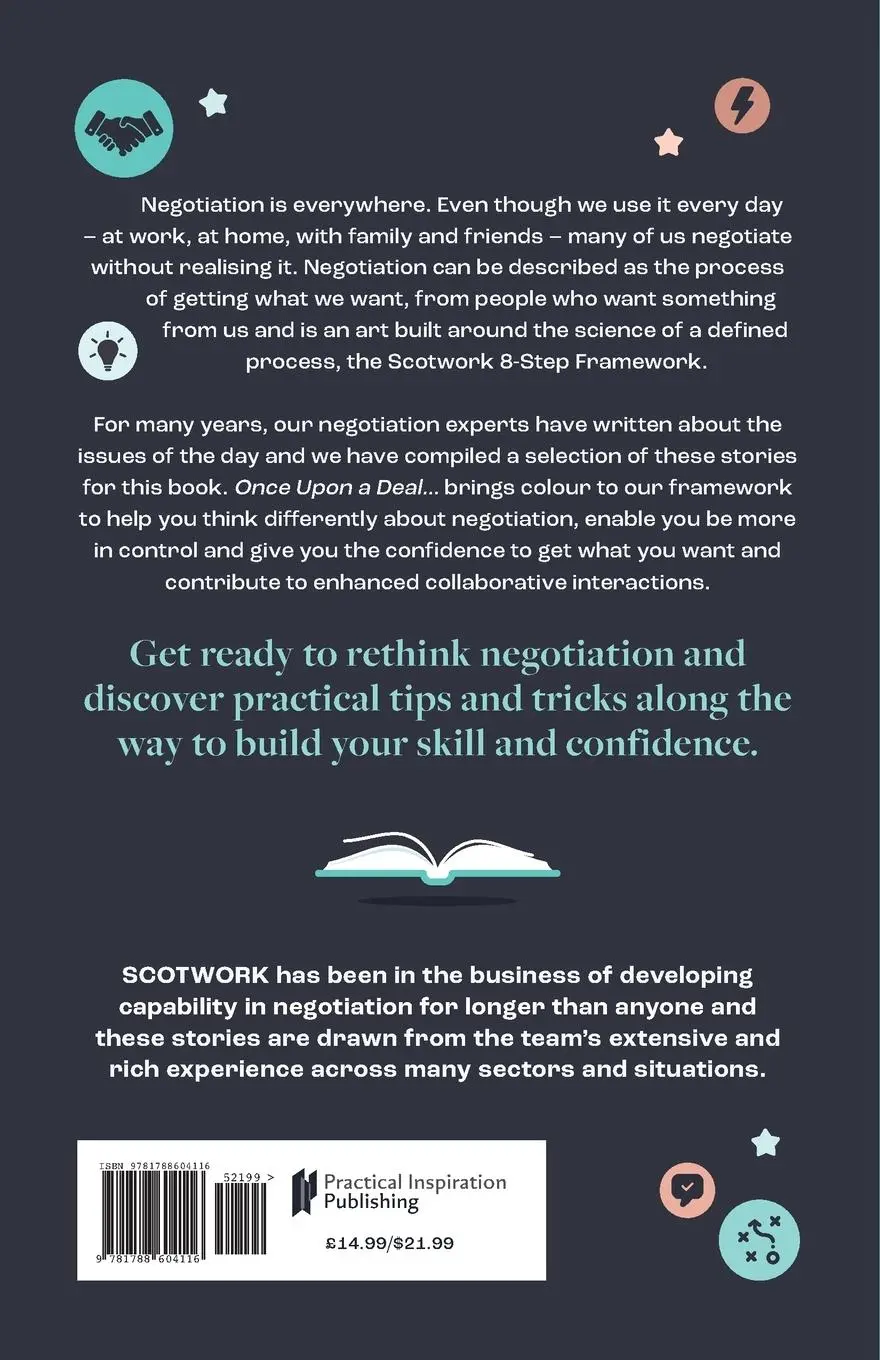 Rückseite: 9781788604116 | Once Upon a Deal... | Stories about Life, Work and Negotiation | Buch