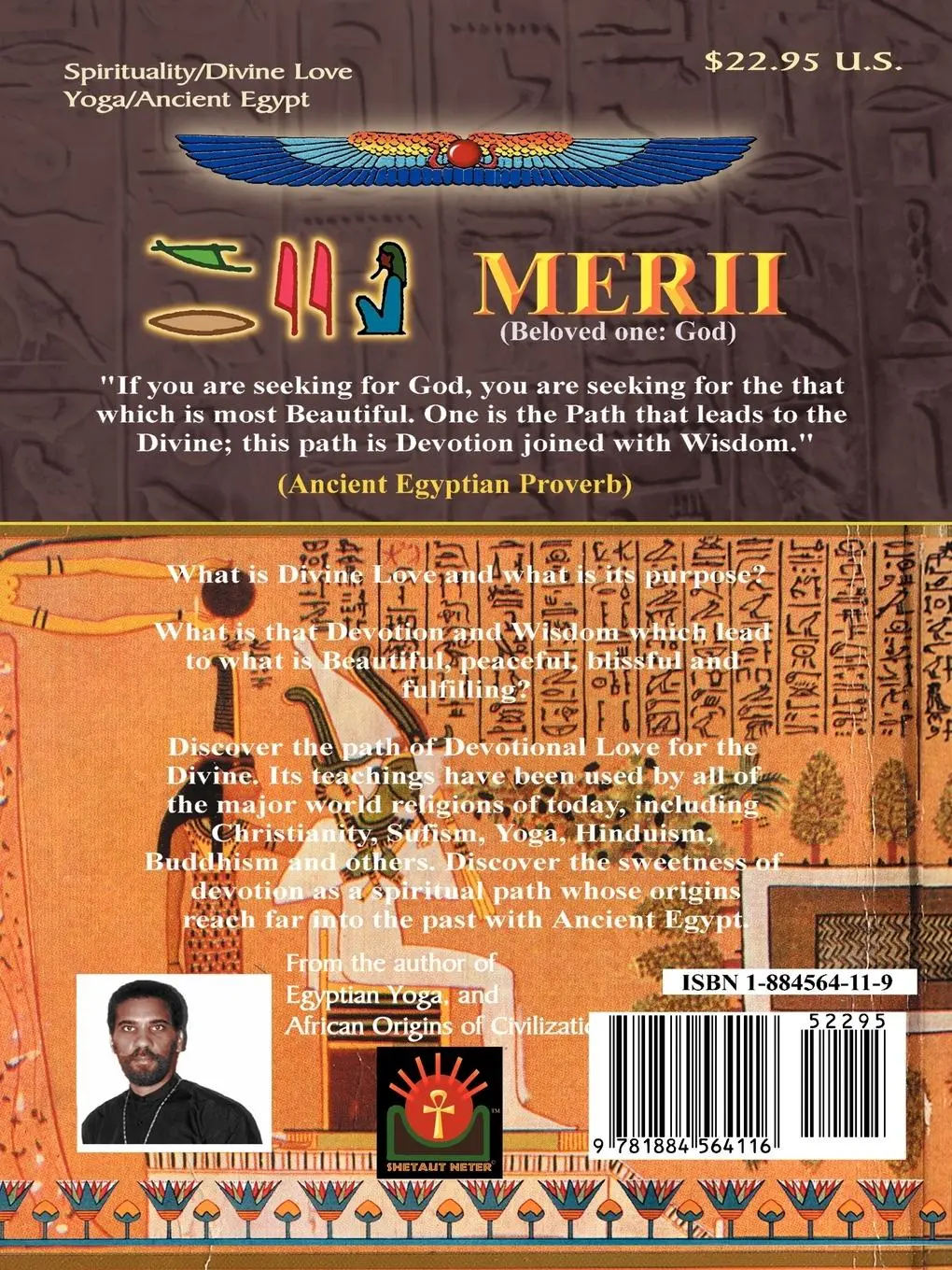 Rückseite: 9781884564116 | The Mystic Path of Divine Love | Muata Ashby | Taschenbuch | Englisch