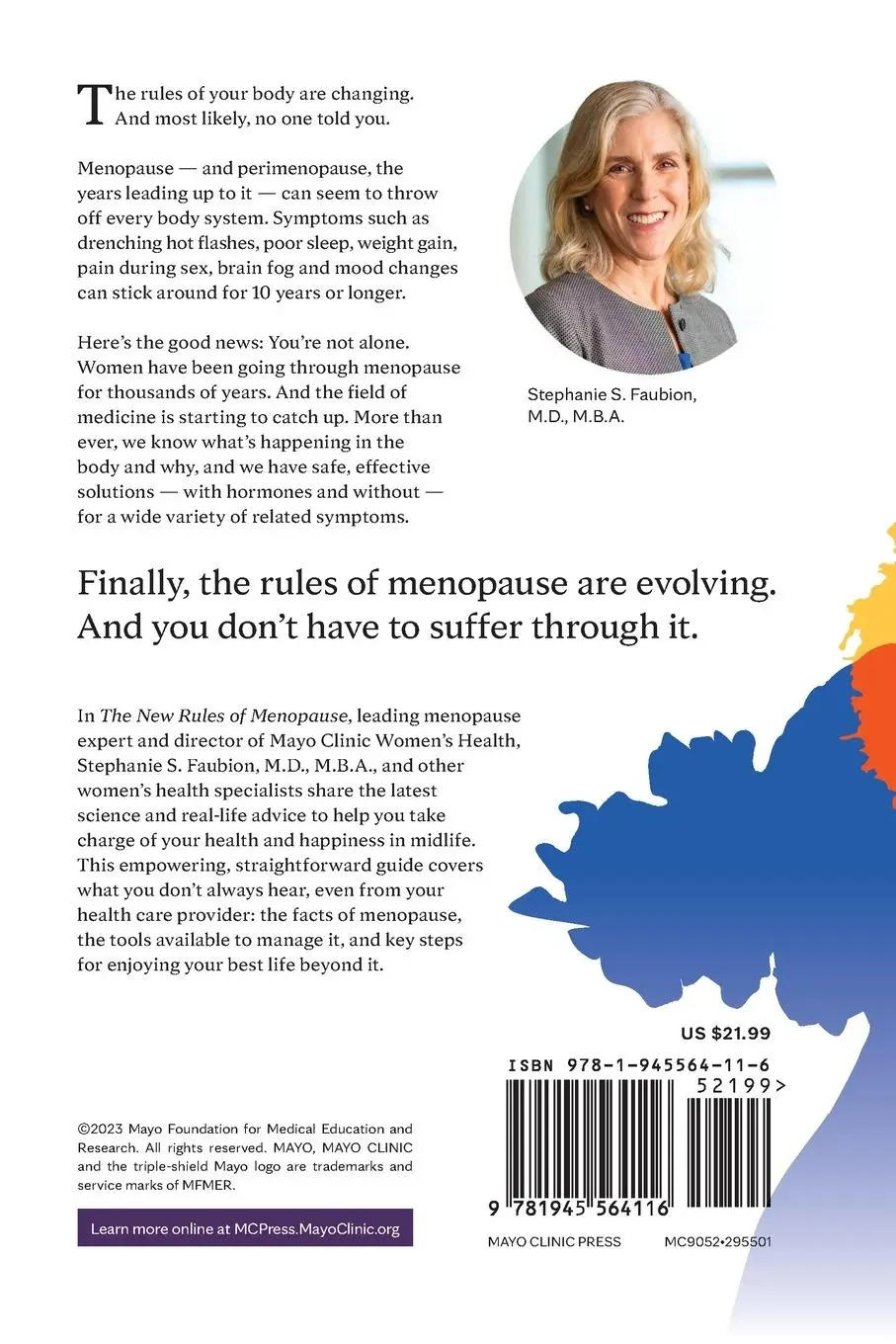 Rückseite: 9781945564116 | The New Rules of Menopause | Stephanie Faubion | Taschenbuch | 2023