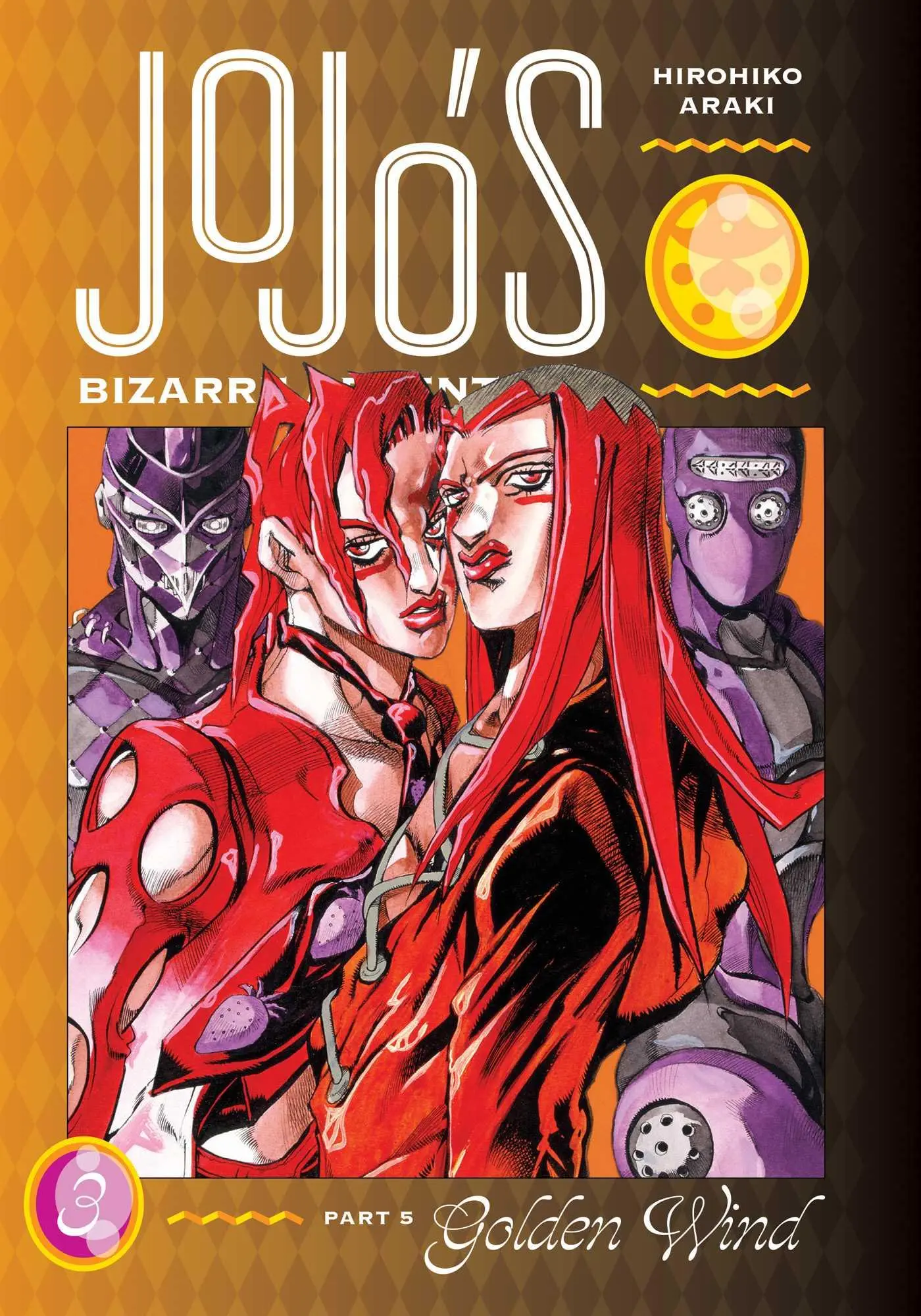 Cover: 9781974724116 | Jojo's Bizarre Adventure: Part 5--Golden Wind, Vol. 3 | Hirohiko Araki