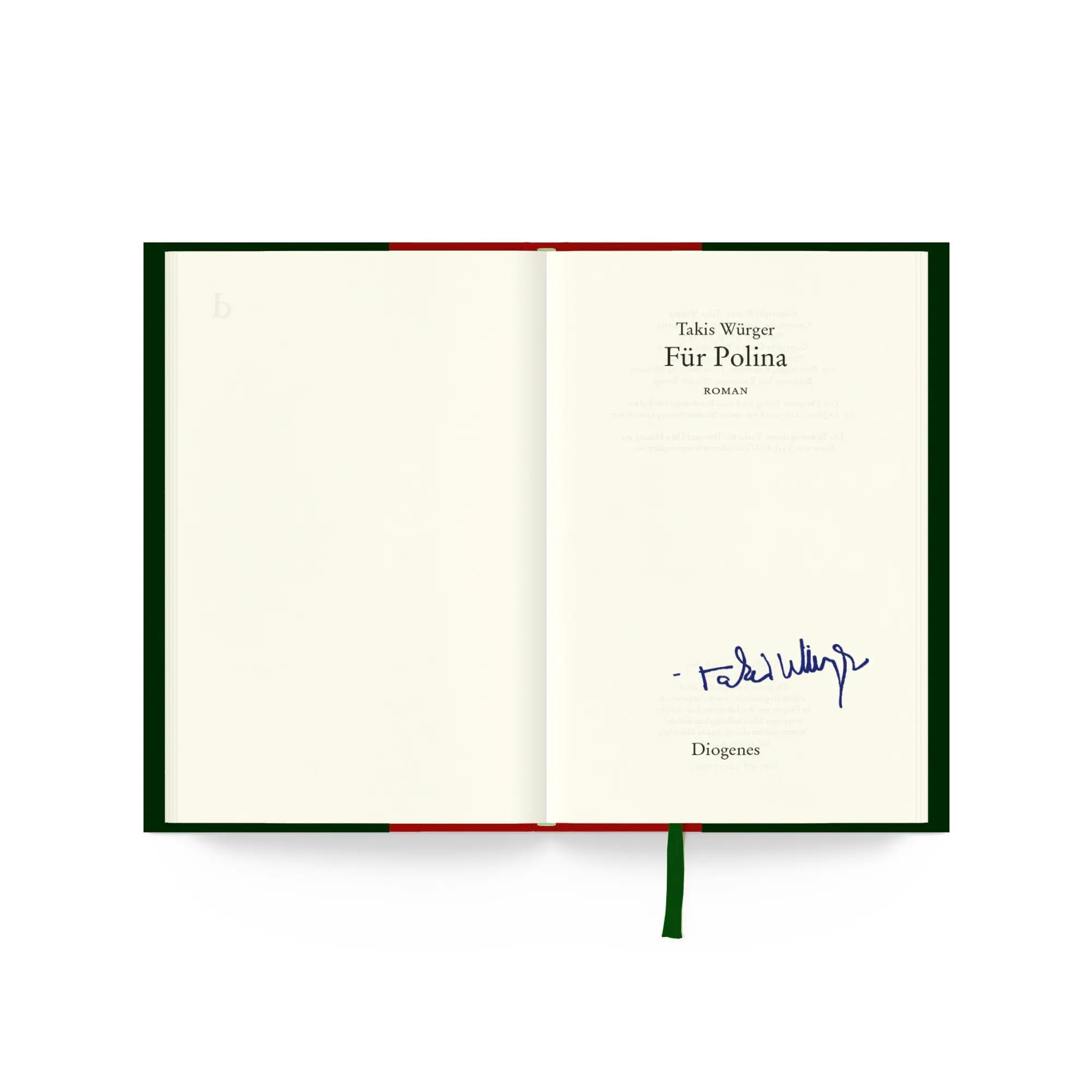 Bild: 9783257074116 | Für Polina | Takis Würger | Buch | 304 S. | Deutsch | 2026