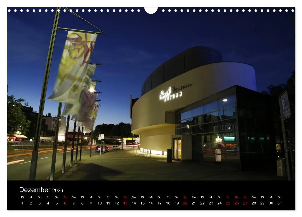 Bild: 9783516074116 | Oldenburg bei Nacht (Wandkalender 2026 DIN A3 quer), CALVENDO...