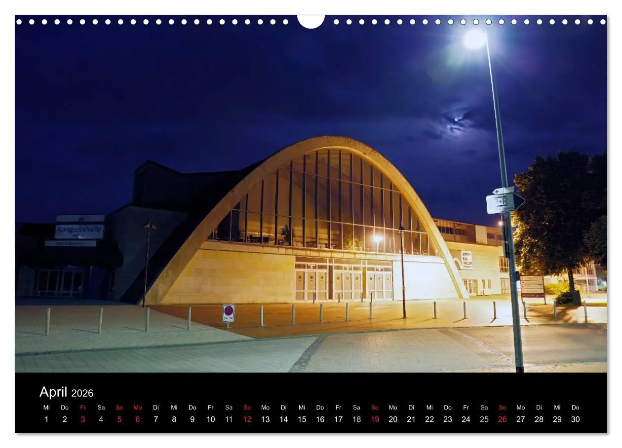 Bild: 9783516074116 | Oldenburg bei Nacht (Wandkalender 2026 DIN A3 quer), CALVENDO...