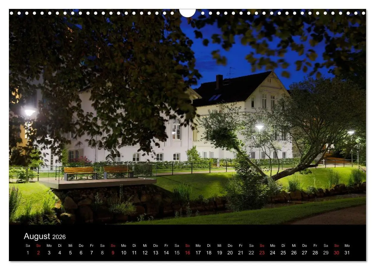Bild: 9783516074116 | Oldenburg bei Nacht (Wandkalender 2026 DIN A3 quer), CALVENDO...