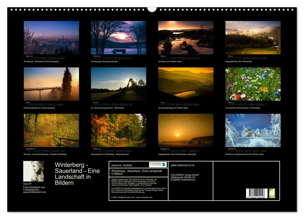 Bild: 9783516214116 | Winterberg - Sauerland - Eine Landschaft in Bildern (Wandkalender...
