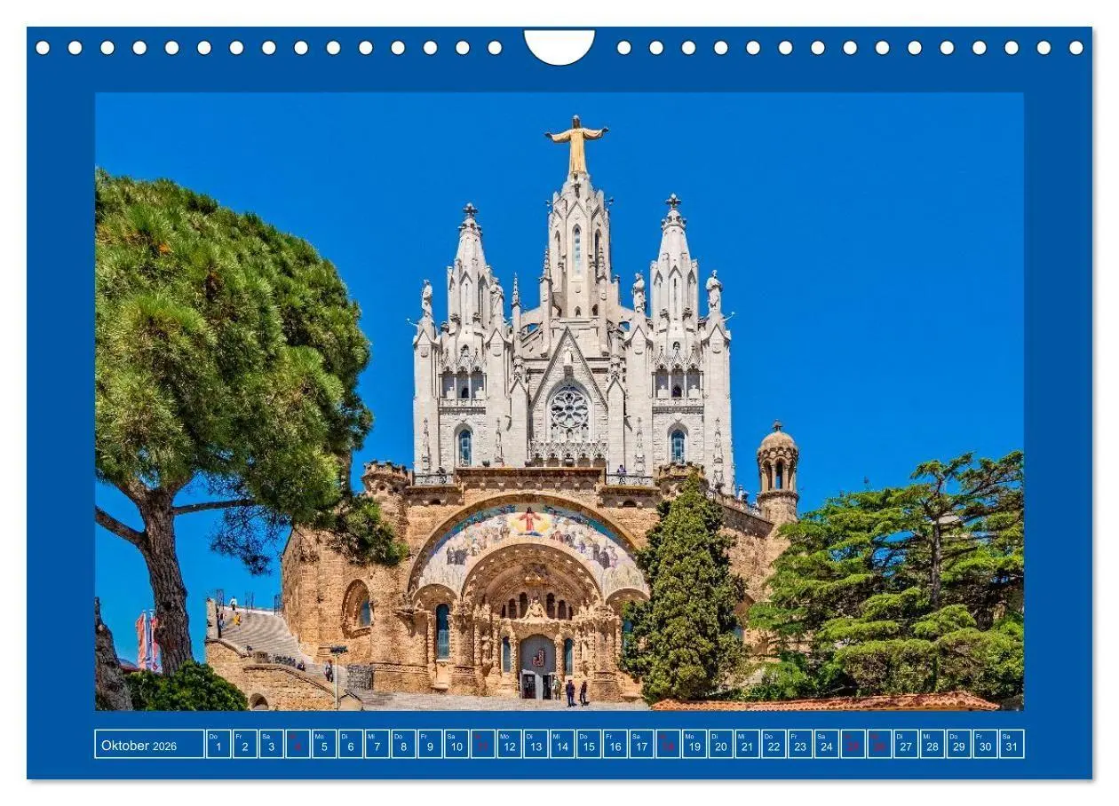Bild: 9783516694116 | Ein Herz für Barcelona (Wandkalender 2026 DIN A4 quer), CALVENDO...