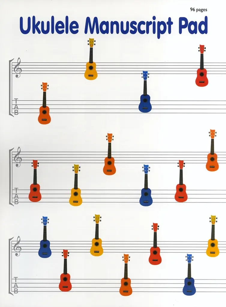 Cover: 9781849384216 | Ukulele Manuscript Paper | Buch | Wise Publications