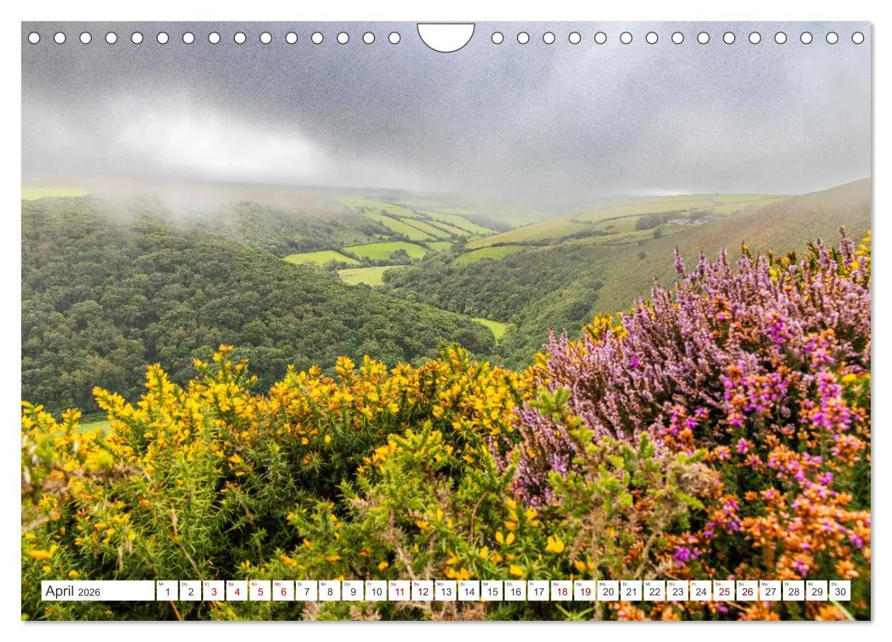 Bild: 9783457354216 | Exmoor National Park (Wandkalender 2026 DIN A4 quer), CALVENDO...