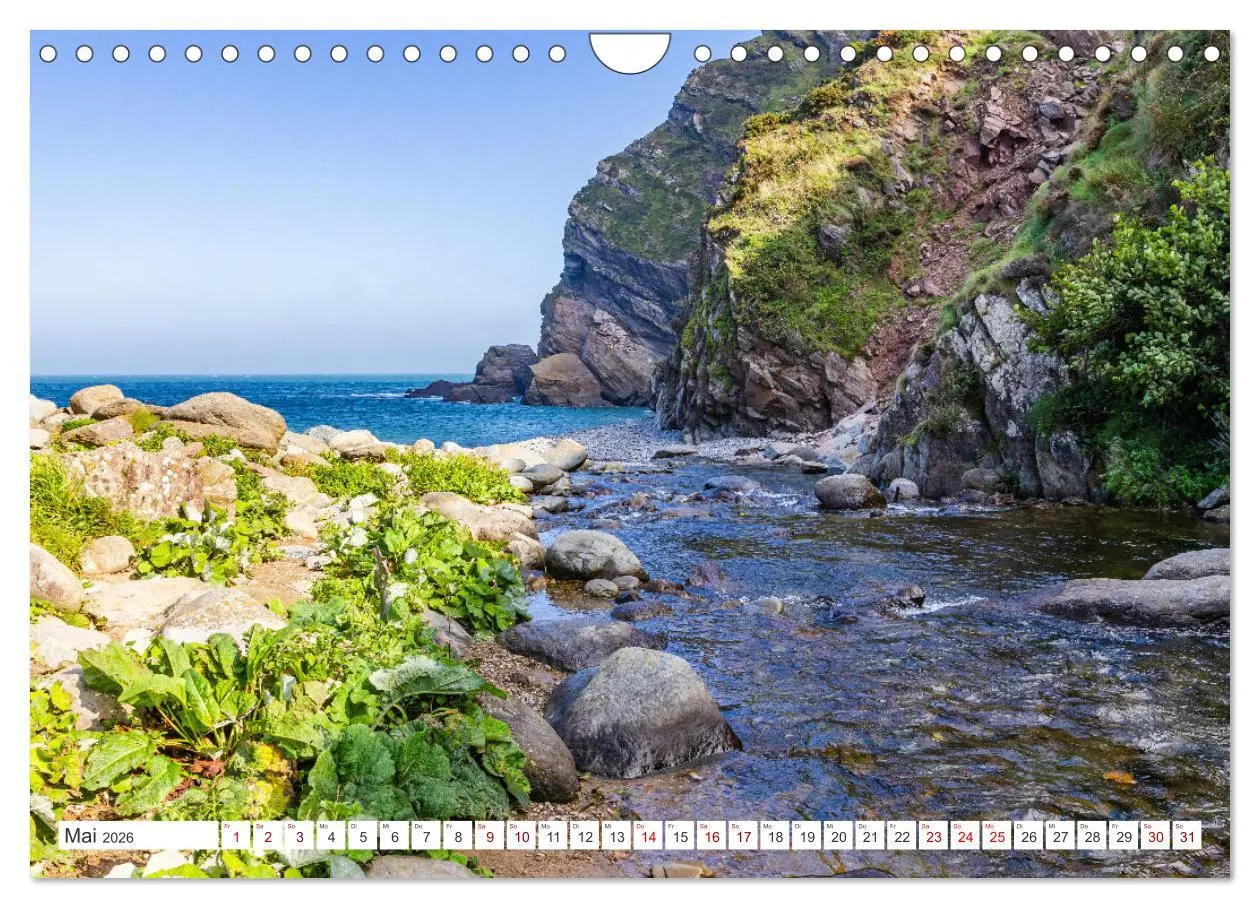 Bild: 9783457354216 | Exmoor National Park (Wandkalender 2026 DIN A4 quer), CALVENDO...
