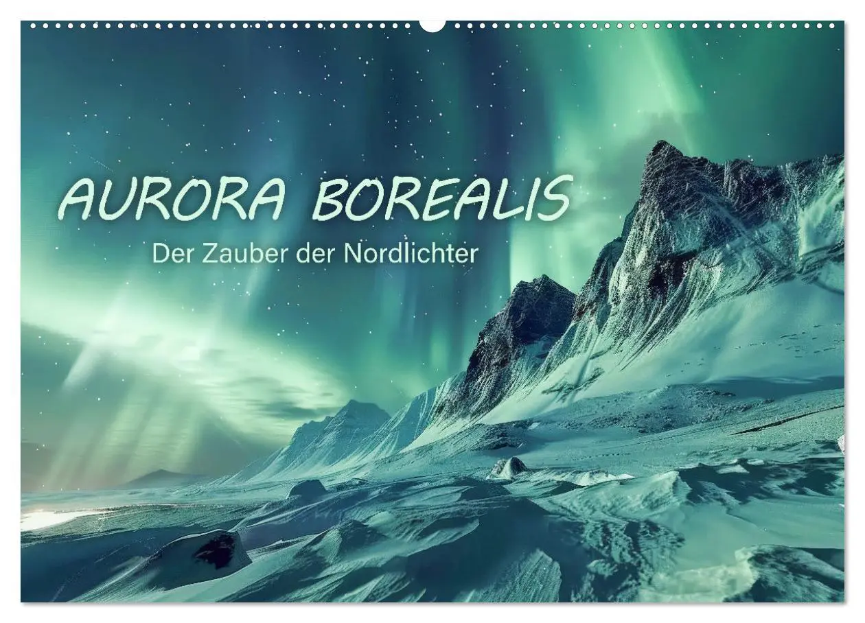 Cover: 9783457424216 | Aurora Borealis - Der Zauber der Nordlichter (Wandkalender 2026 DIN...