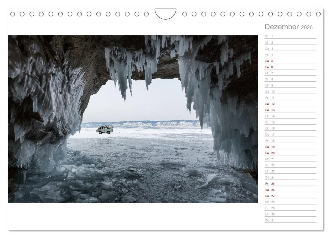 Bild: 9783457664216 | Baikalsee und Kastenbrot (Wandkalender 2026 DIN A4 quer), CALVENDO...