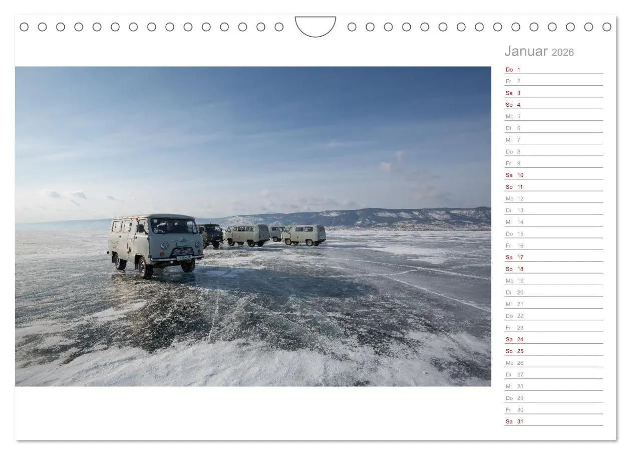 Bild: 9783457664216 | Baikalsee und Kastenbrot (Wandkalender 2026 DIN A4 quer), CALVENDO...