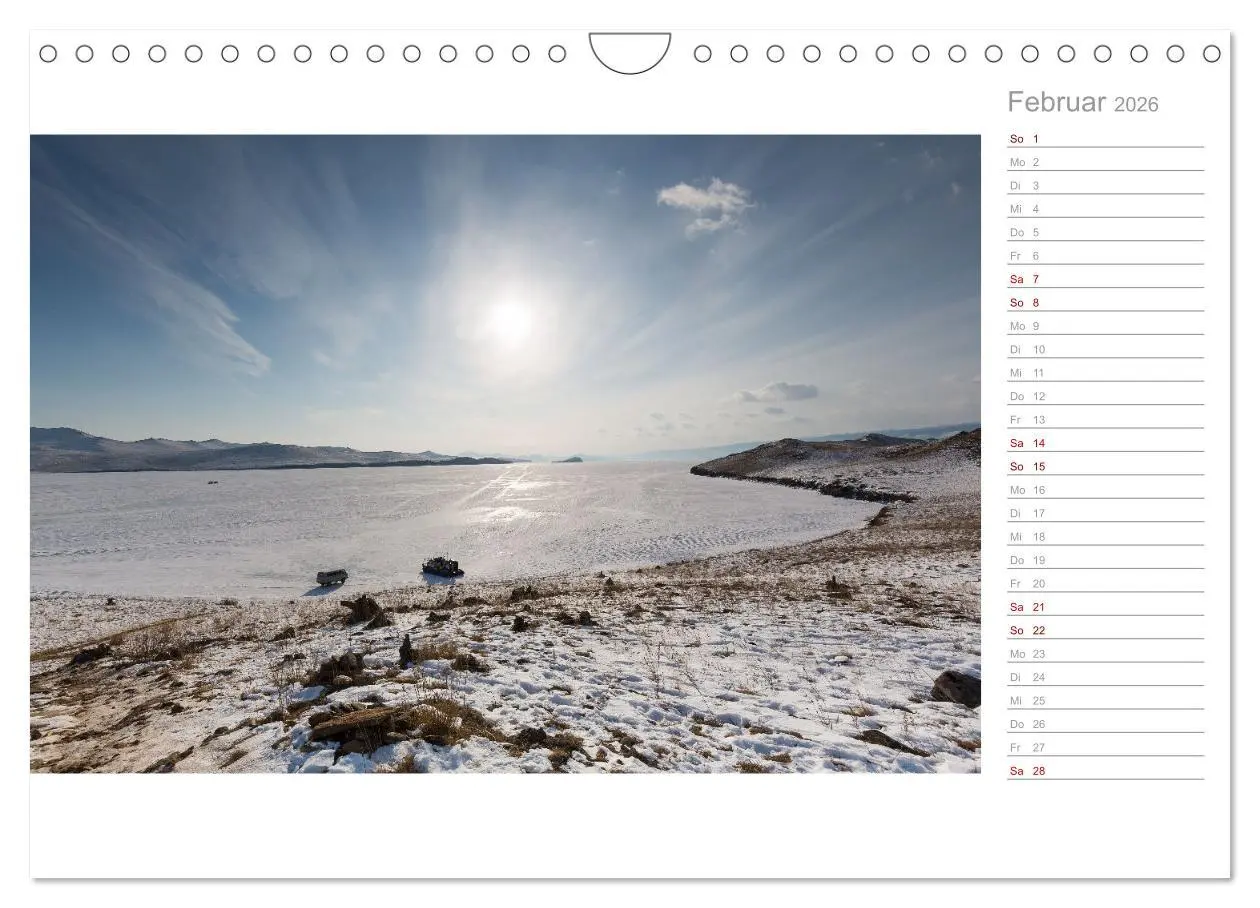 Bild: 9783457664216 | Baikalsee und Kastenbrot (Wandkalender 2026 DIN A4 quer), CALVENDO...