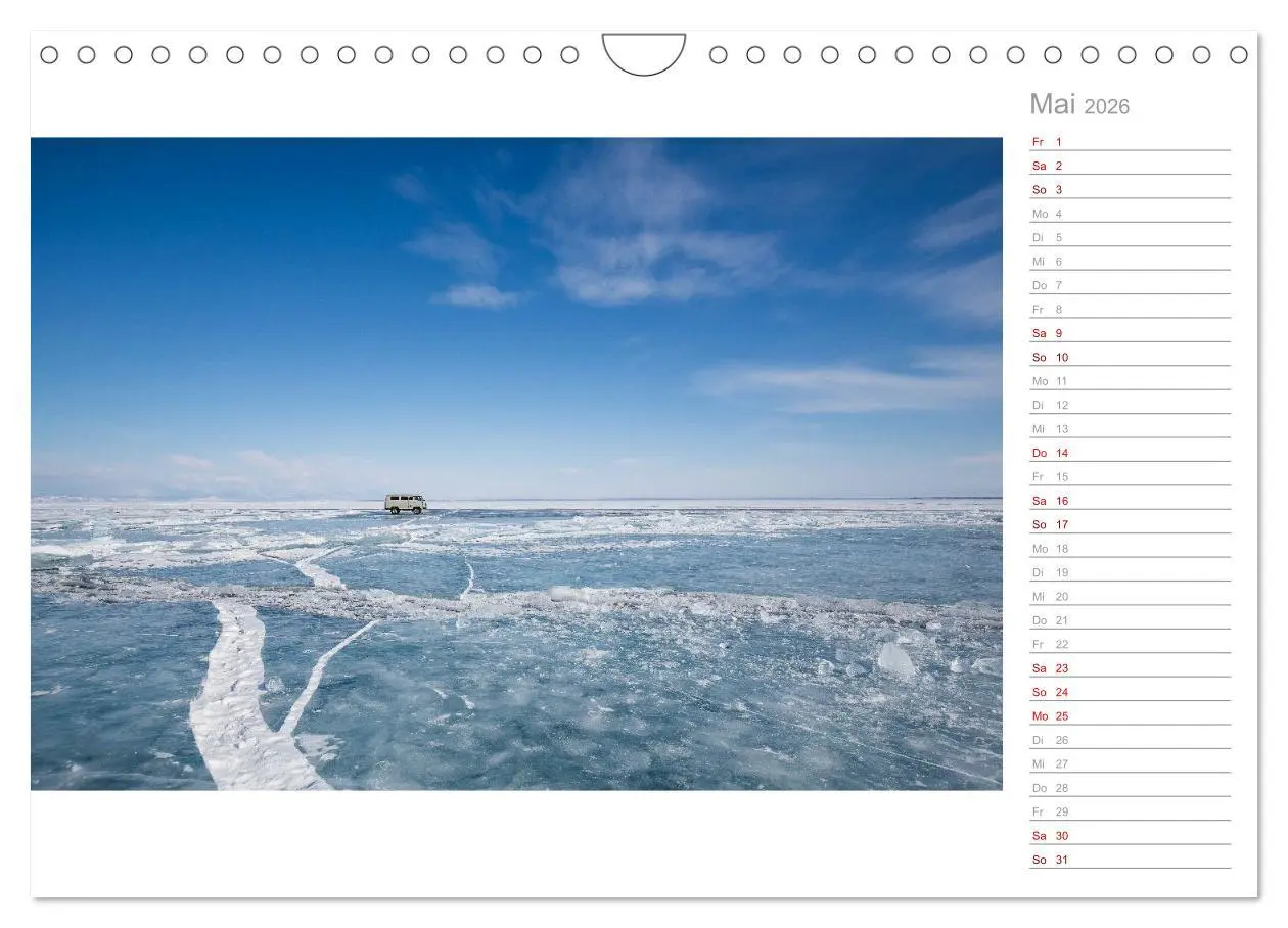 Bild: 9783457664216 | Baikalsee und Kastenbrot (Wandkalender 2026 DIN A4 quer), CALVENDO...