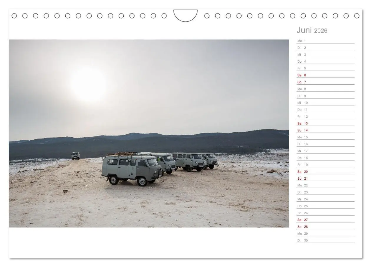 Bild: 9783457664216 | Baikalsee und Kastenbrot (Wandkalender 2026 DIN A4 quer), CALVENDO...