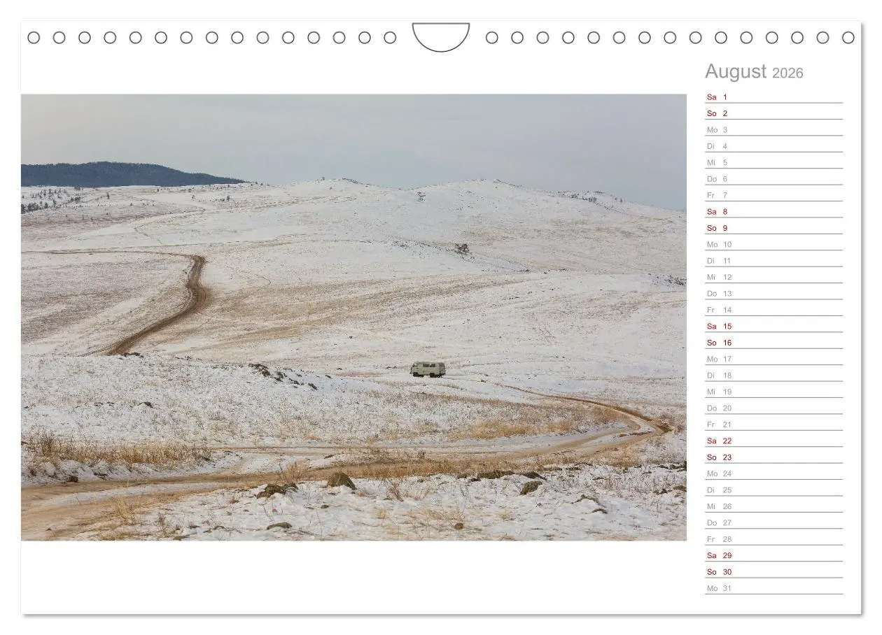 Bild: 9783457664216 | Baikalsee und Kastenbrot (Wandkalender 2026 DIN A4 quer), CALVENDO...