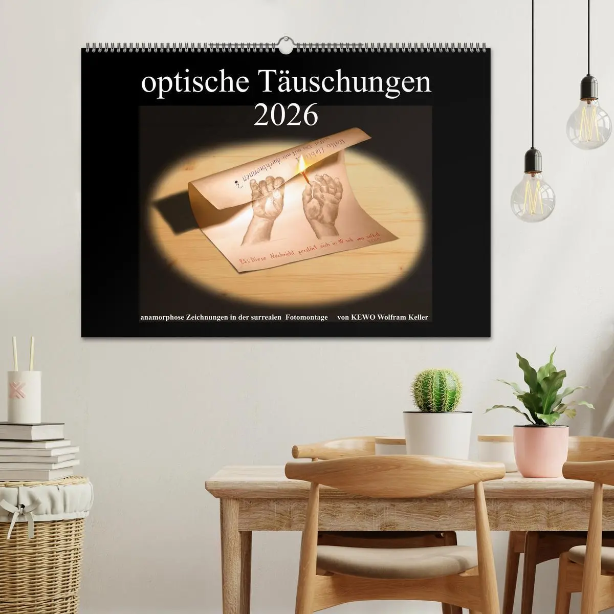 Bild: 9783516134216 | optische Täuschungen 2026 (Wandkalender 2026 DIN A2 quer), CALVENDO...