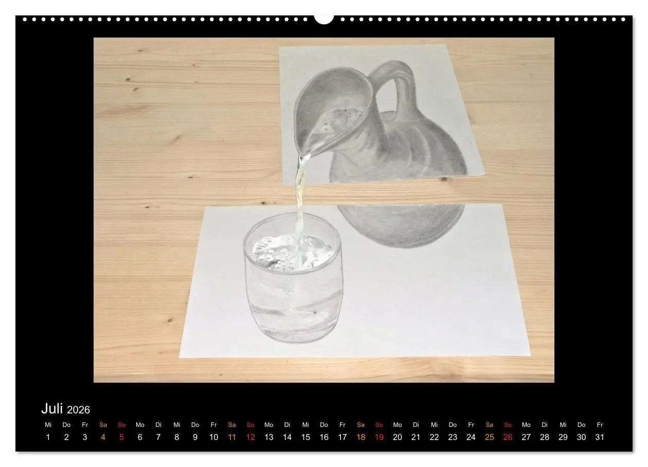 Bild: 9783516134216 | optische Täuschungen 2026 (Wandkalender 2026 DIN A2 quer), CALVENDO...